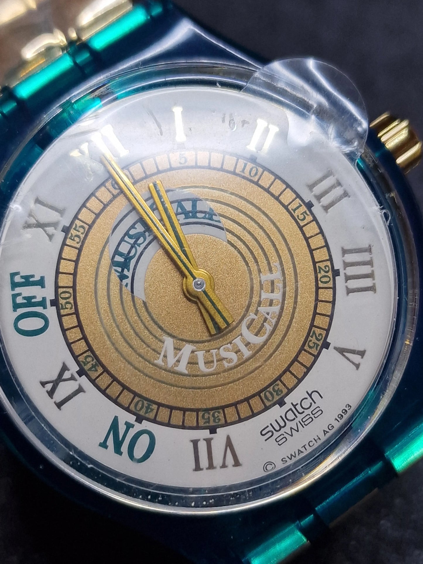 🎵 Swatch Flex SLG100 MusiCall “Martingala” – 1993