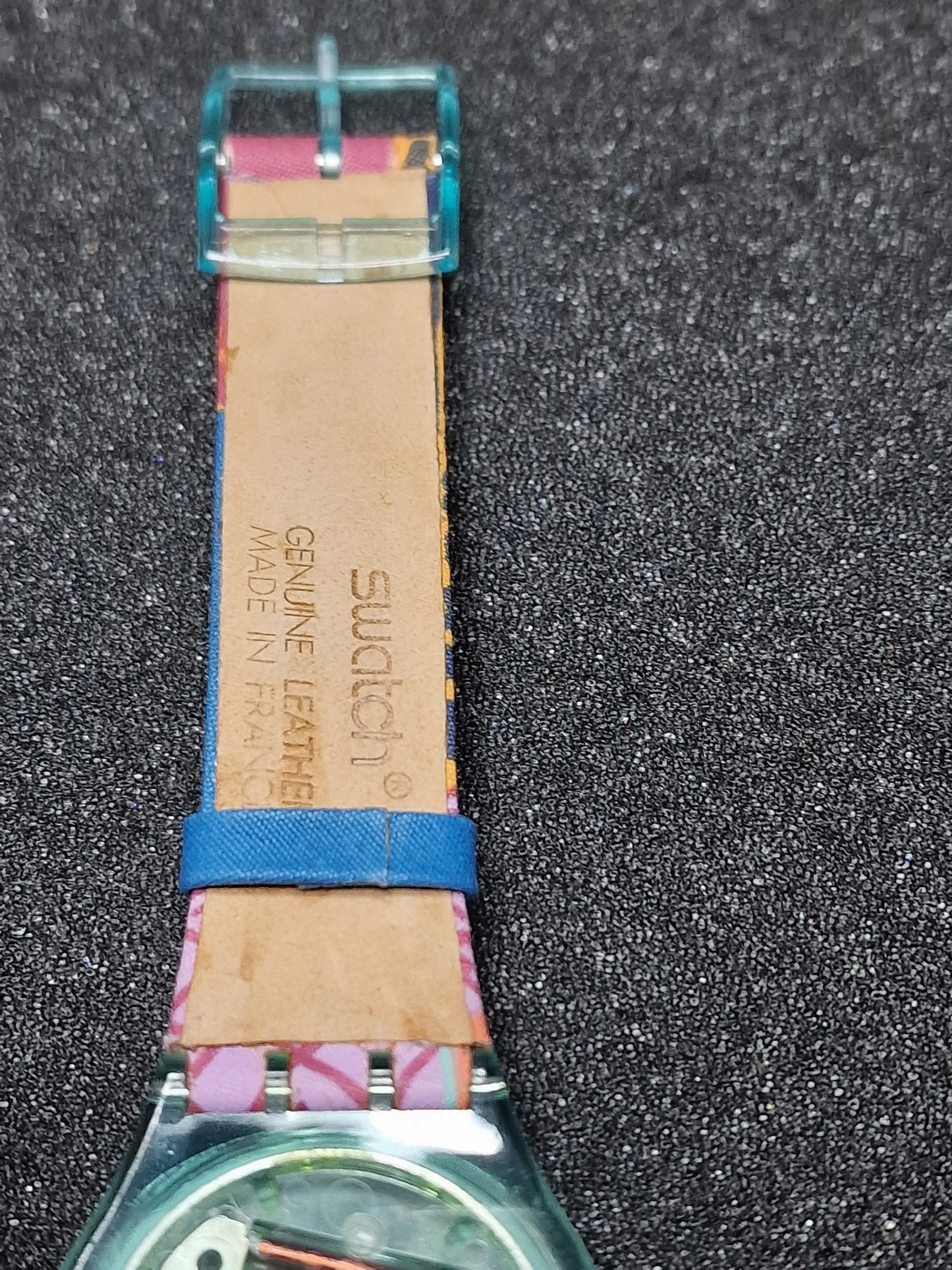 🌺 Swatch GL103 “Mogador” (1991) – Colorful Cultural Masterpiece