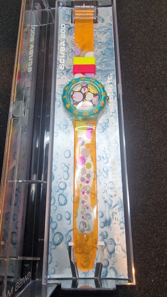 Swatch Scuba 200 “Sea Grapes” SDK105 (1992)