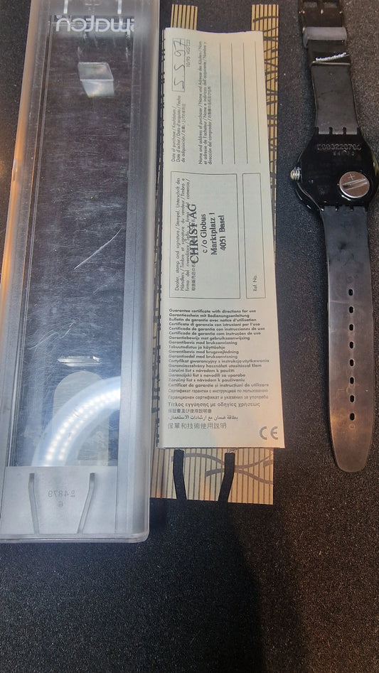 🏔️ Swatch Scuba SHB102 – Swiss Ski Team / Swissair (1998)