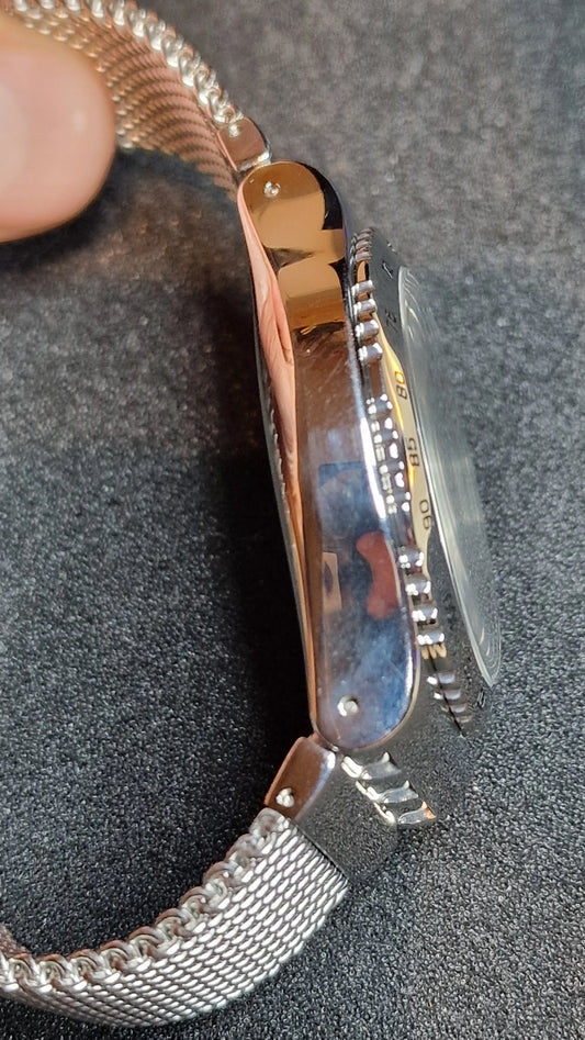 ⏱️ Swatch Irony Chrono YVS405G – “Silverisch”