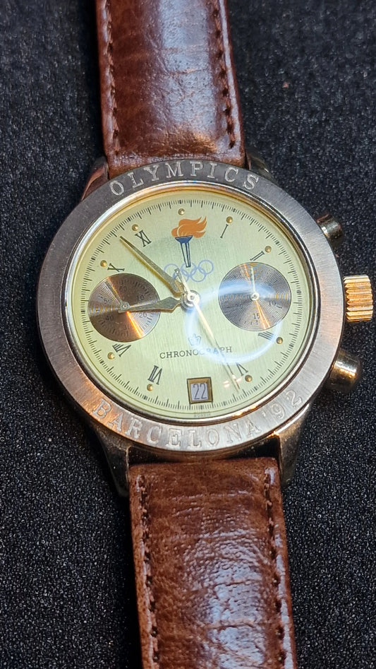 🏅 Poljot “Barcelona ’92 Olympics” Mechanical Chronograph – Limited 06714/10000 🇷🇺