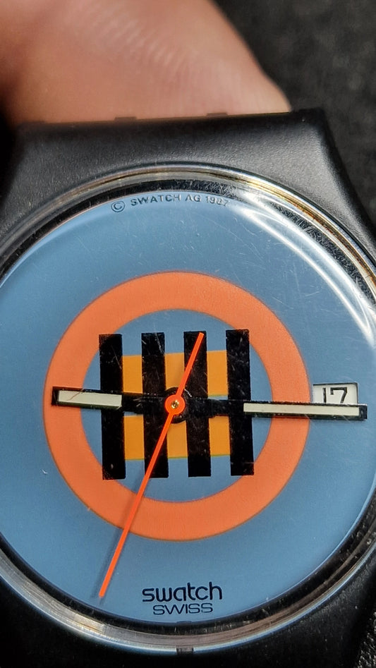 Swatch Gent GB407 “Coral Gables” (1987) 🌴🕰️ – Vintage Swiss Quartz