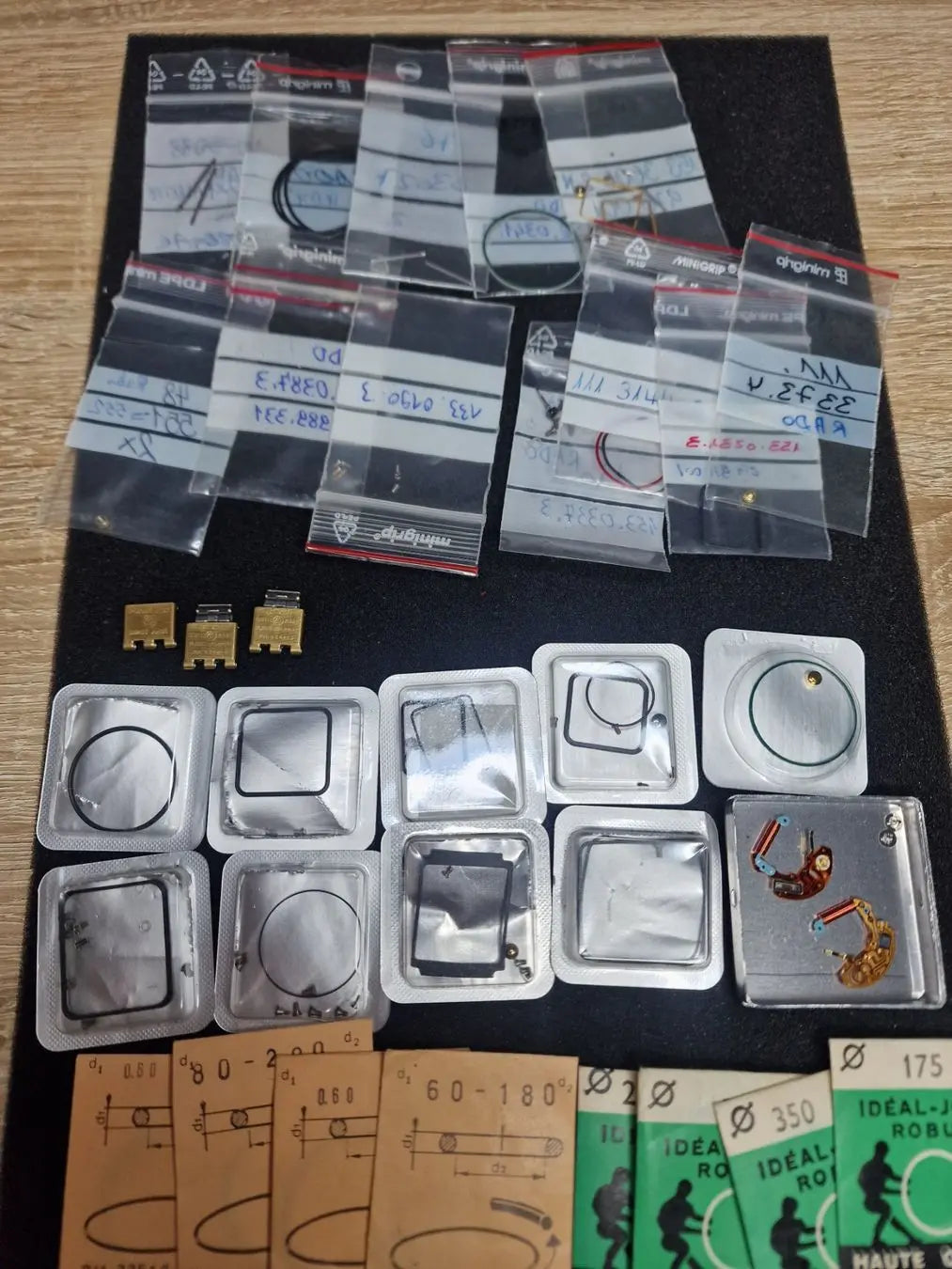 Bundle of Original RADO Spare Parts – Rare & Extensive