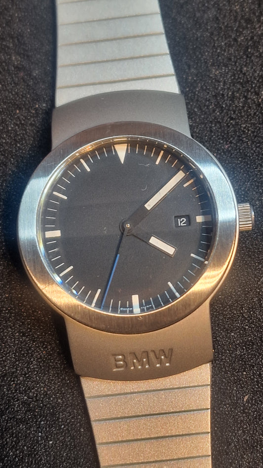 🕶️ BMW Swiss Design Watch – Minimalist Precision in Stainless Steel 🇨🇭