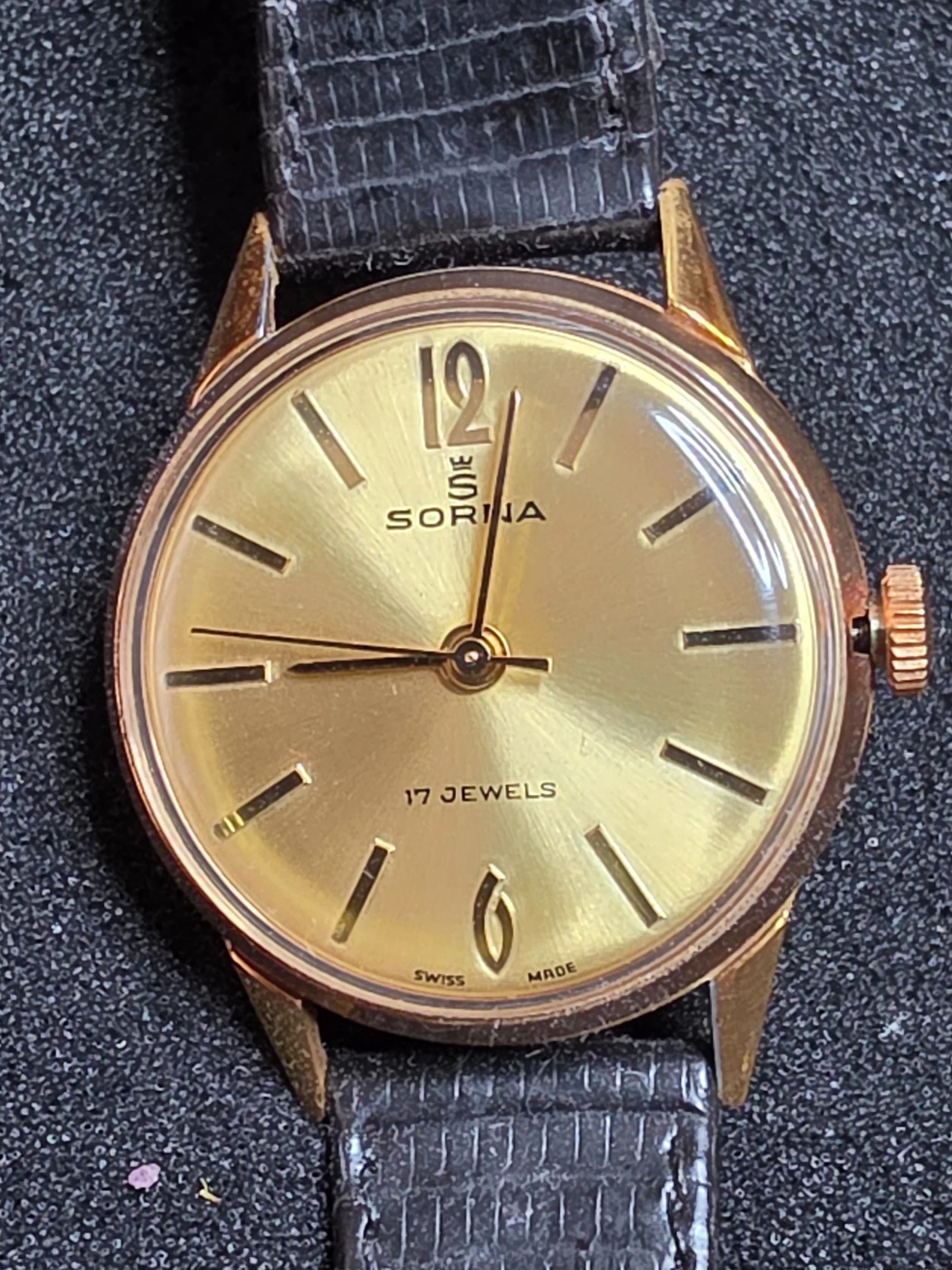 Sorna – 1960 – NOS – Gold Dial