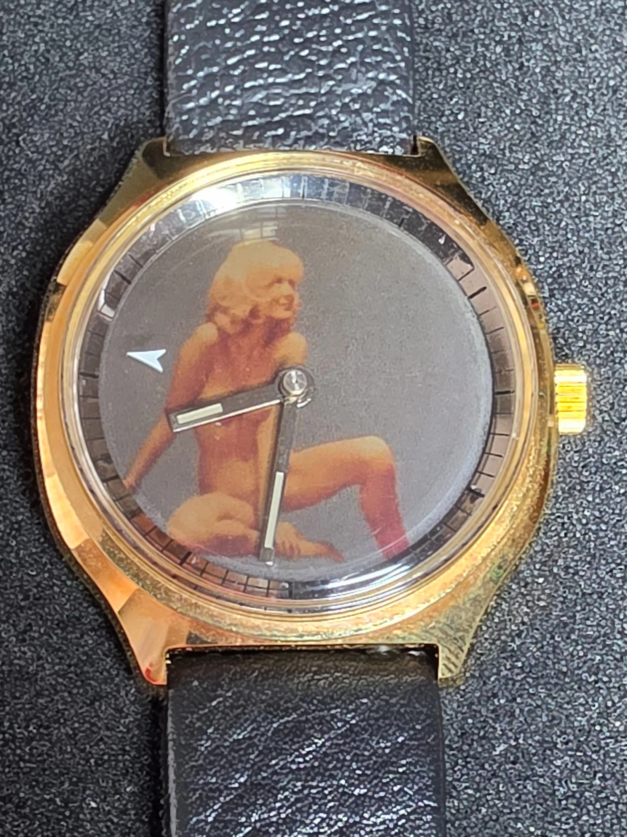 Diarex Rare Vintage Erotic Watch – 1970 – NOS – Patented Animation