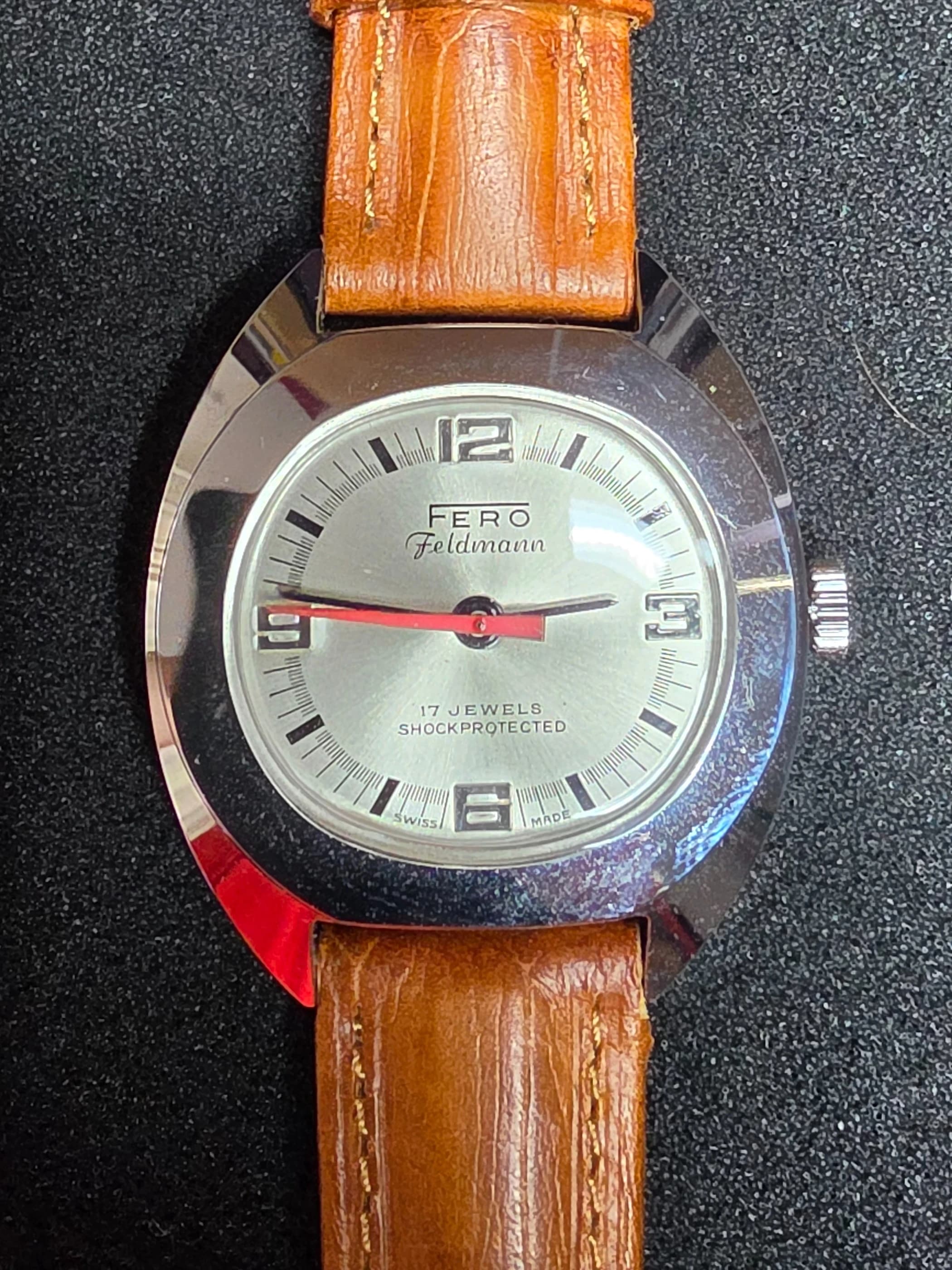 Fero Feldmann – 1960 – Unworn – Red Second Hand