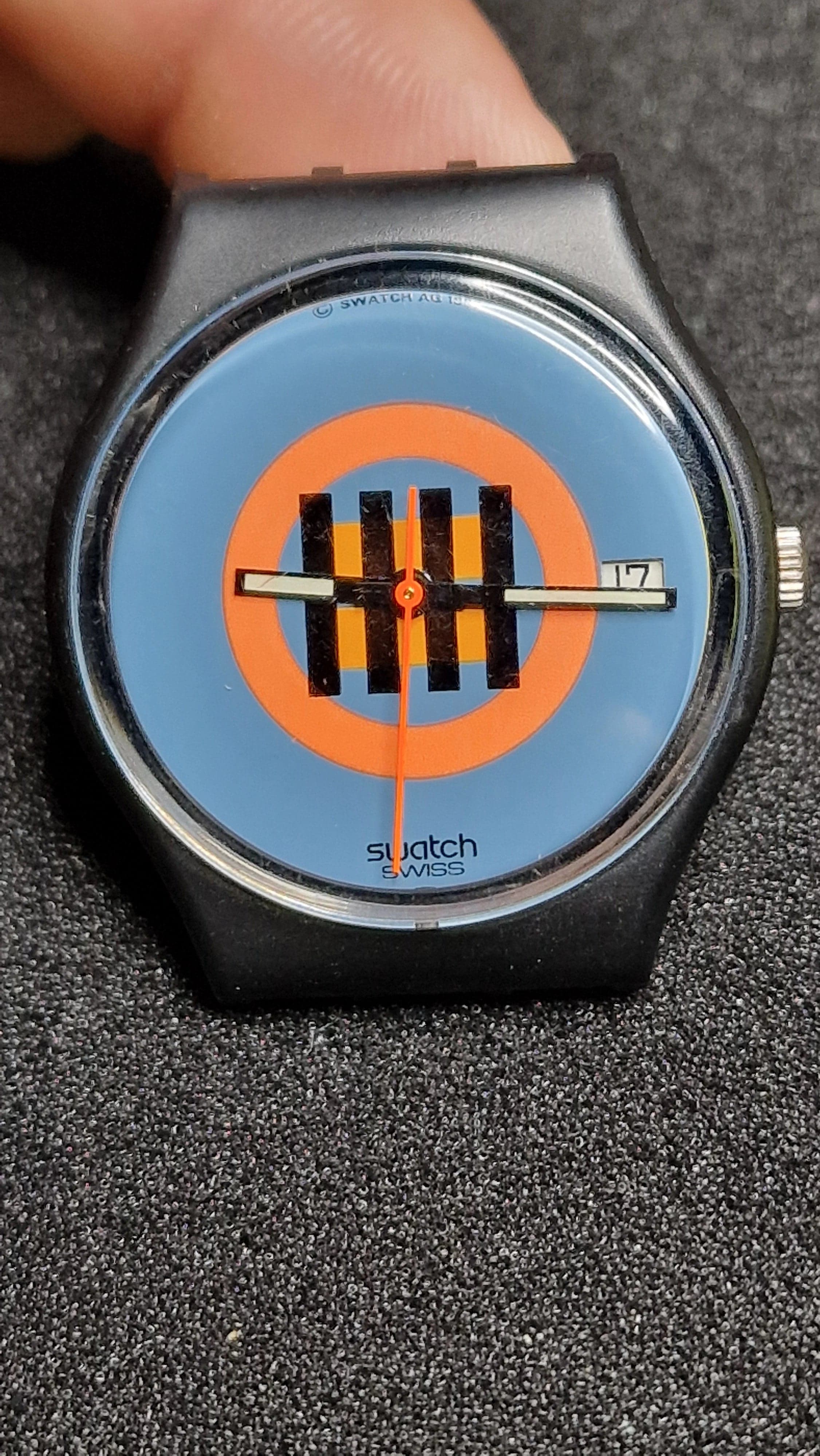 Swatch Gent GB407 “Coral Gables” (1987) – Vintage Swiss Quartz