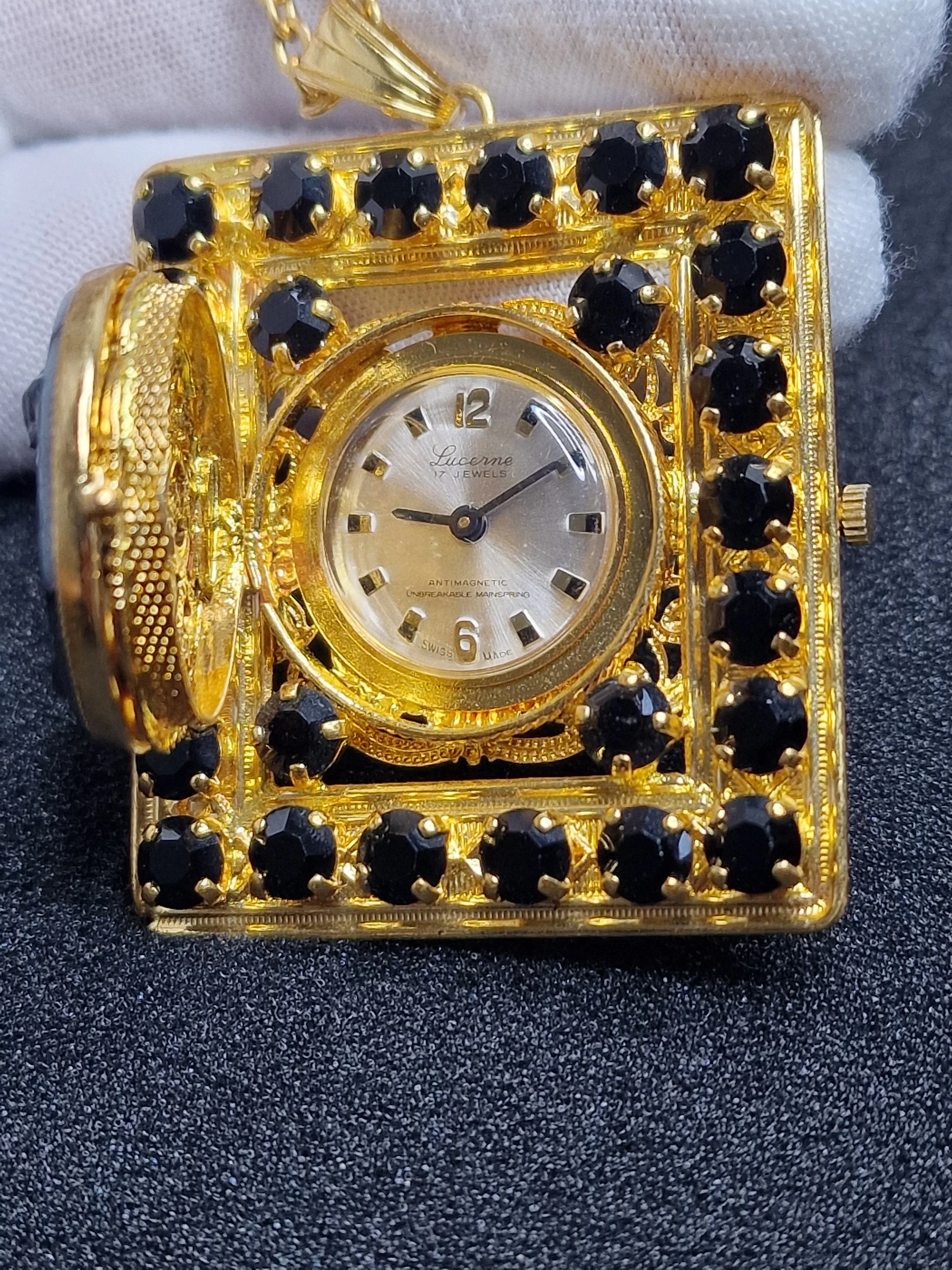 💎 Unworn Vintage Ladies' Clasp Watch "HUDSON De Luxe" – Swiss Made, Hand-Wound, 1970s
