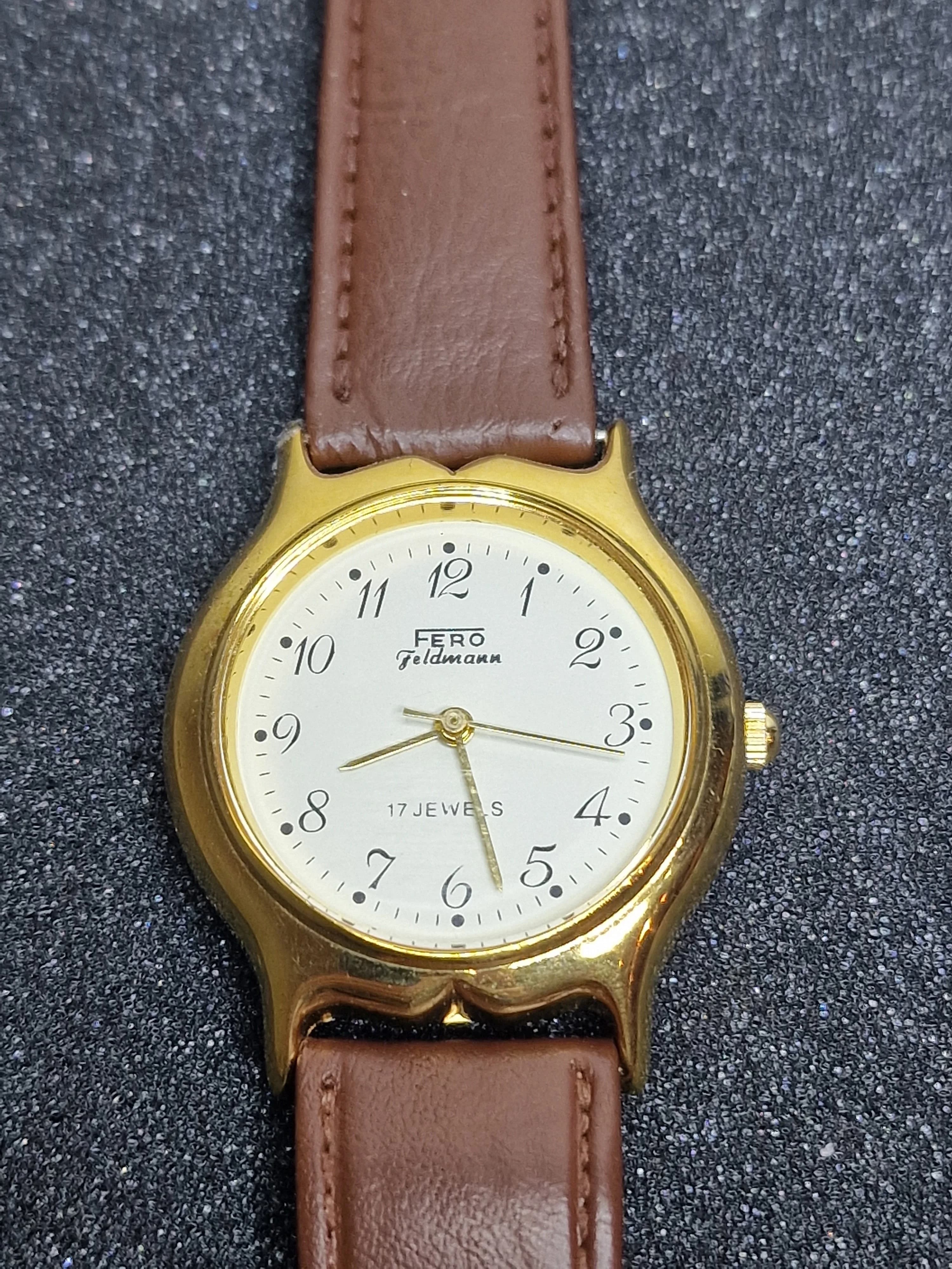 ⌚ Old Vintage FERO Feldmann Watch – Swiss Made | Hand-Wound | 70s | Unworn Old Stock