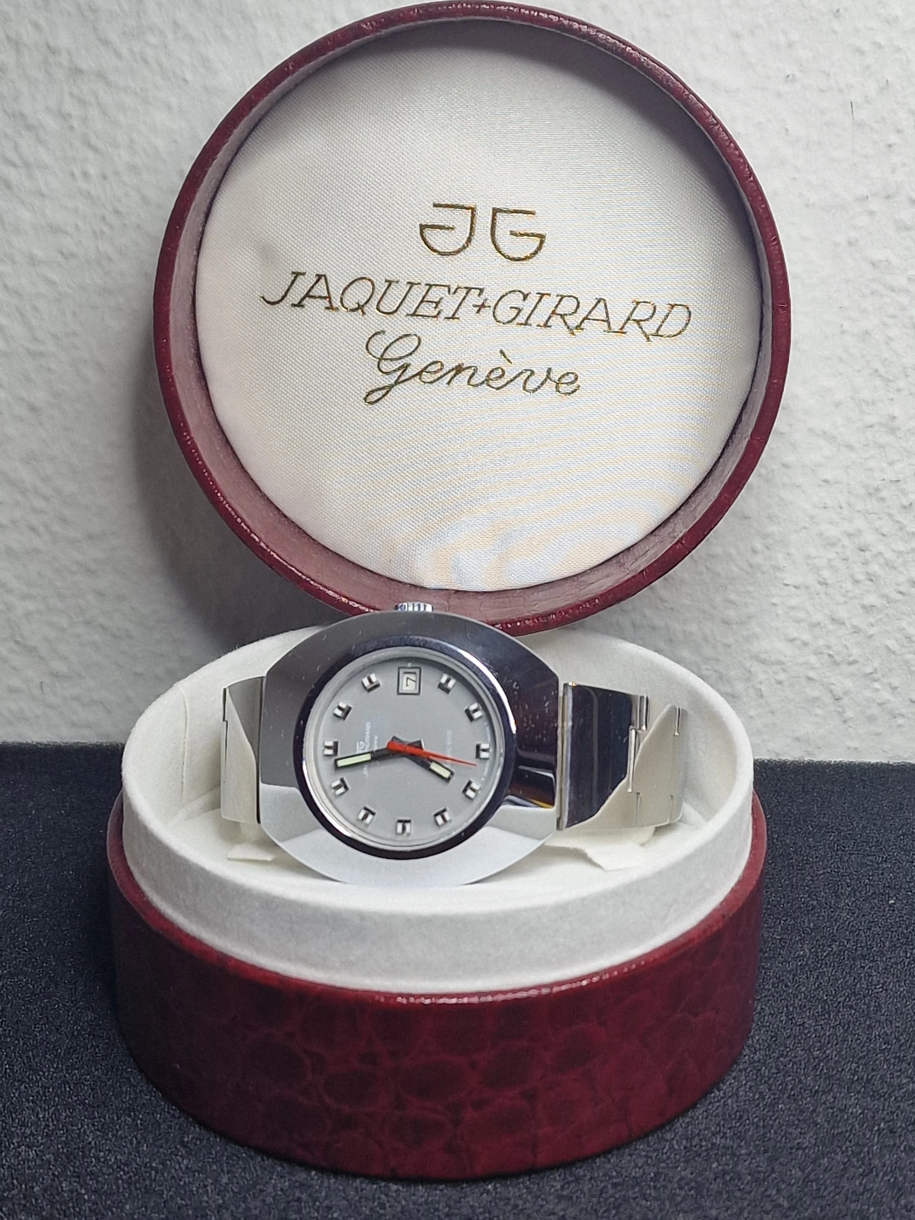 ⌚ High-Quality Vintage Diver’s Watch – Jaquet Girard “Airvac 6000” | Automatic | Swiss Made | NOS | 1960s/70s