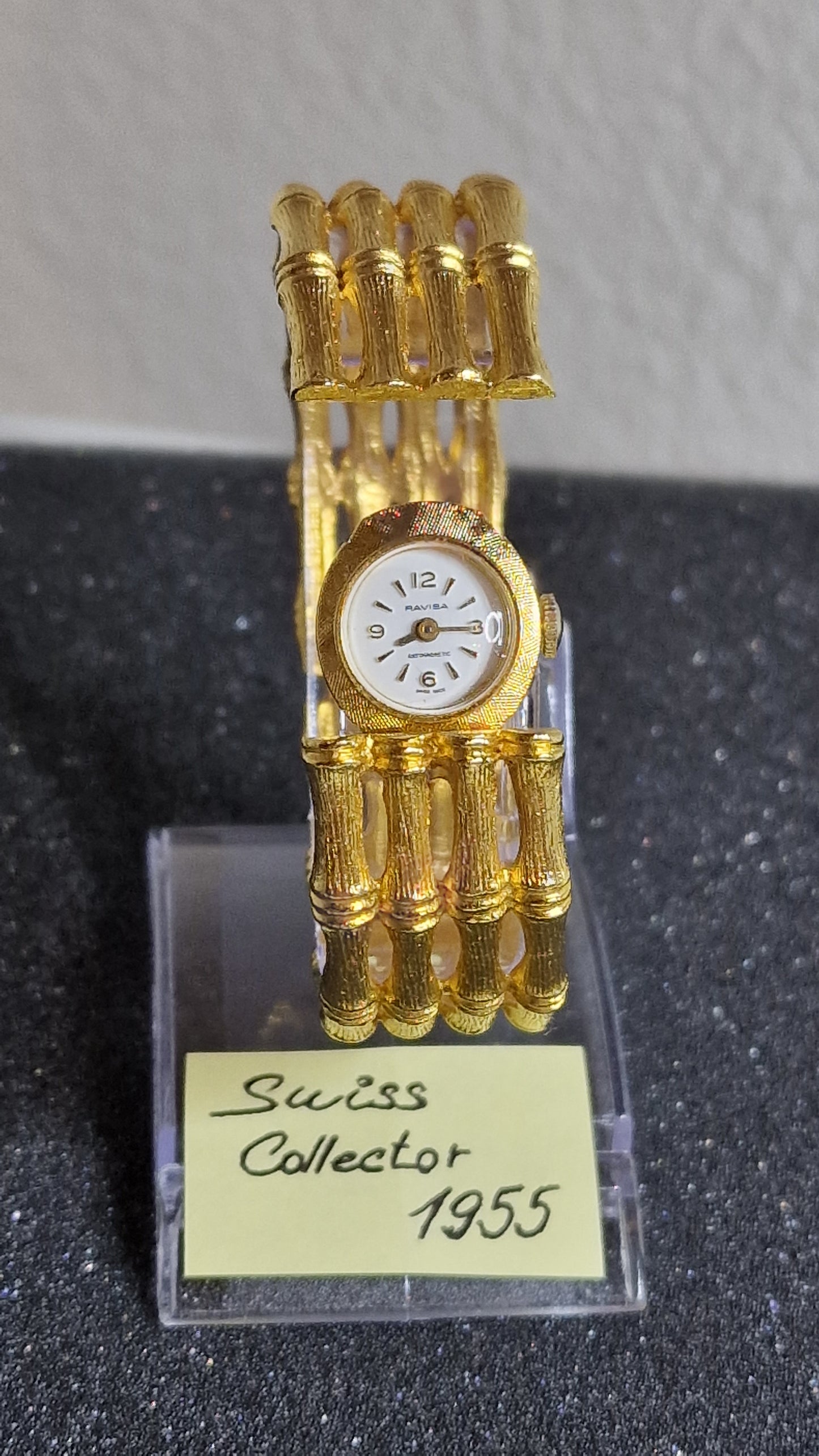 💎 Unworn Vintage Women’s Clasp Watch "RAVISA" – Swiss Made, Hand-Wound, Late 1970s