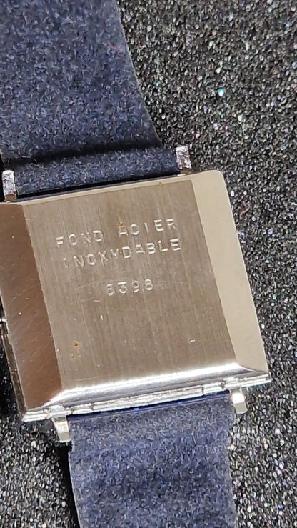 🕰️ Unworn Vintage Digital Watch "SORNA" – 17 Jewels, Hand-Wound, Swiss Made, 60s