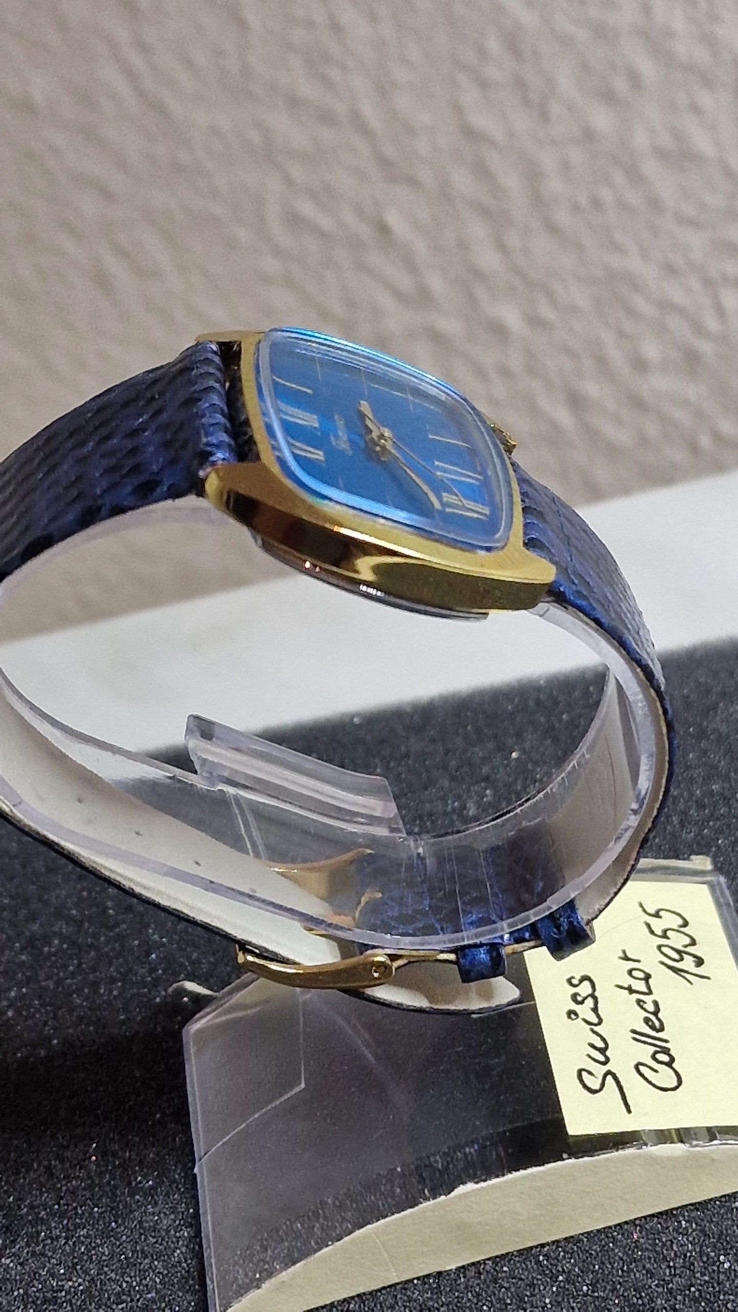 🕰️ Unworn Vintage Watch "TIAnO" – Swiss Made for Japan, 80s/90s, Hand-Wound, Super Flat