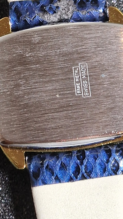 🕰️ Unworn Vintage Watch "TIAnO" – Swiss Made for Japan, 80s/90s, Hand-Wound, Super Flat