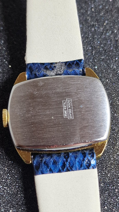 🕰️ Unworn Vintage Watch "TIAnO" – Swiss Made for Japan, 80s/90s, Hand-Wound, Super Flat