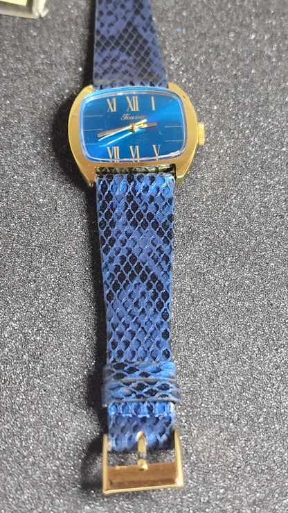 🕰️ Unworn Vintage Watch "TIAnO" – Swiss Made for Japan, 80s/90s, Hand-Wound, Super Flat