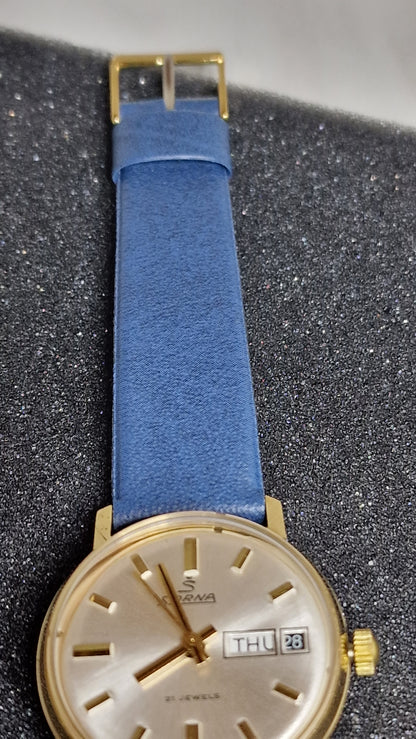 ⭐ Rare Vintage Watch "SORNA" – Swiss Made, Hand-Wound, 1950s/60s, Unworn Old Stock