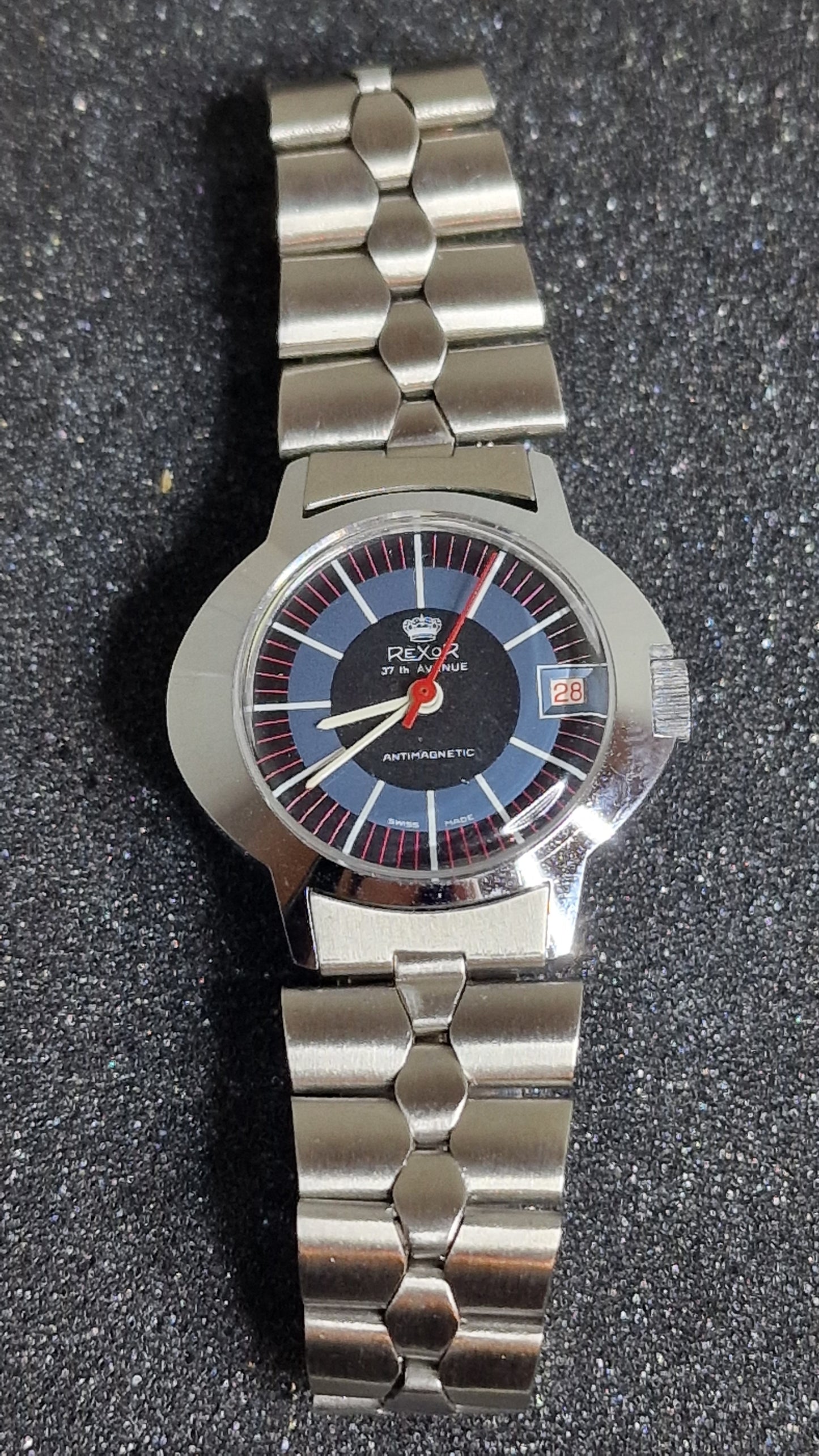 💎 Unworn Vintage Women’s Watch "REXOR" – Swiss Made, Hand-Wound, Late 60s/70s, Old Stock