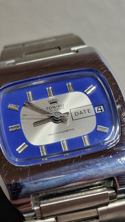 🕰️ Unworn Vintage Watch "ZONIKU" – Swiss Made, Hand-Wound, 1960s or Older, Old Stock