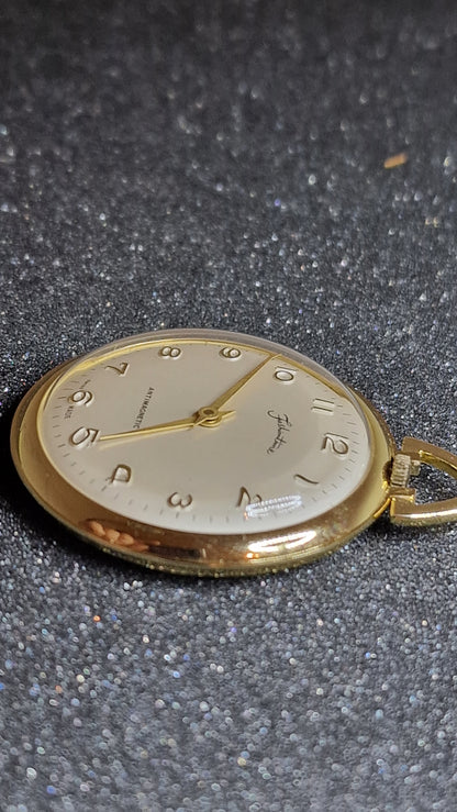 ⏱️ Pocket Watch "FASHIontime" – Swiss Made, Hand-Wound, 41mm, From Business Liquidation