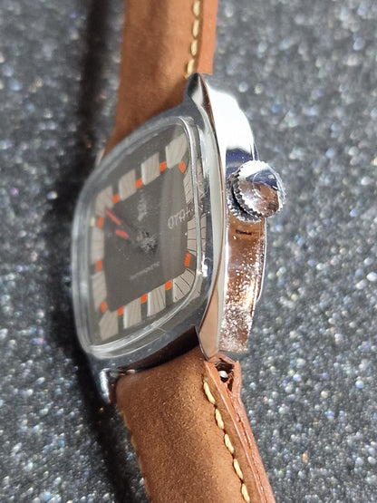🕰️ Unworn Vintage Watch "OTAKA" – Swiss Made for Japan, Hand-Wound, 1970s, Super Flat Design