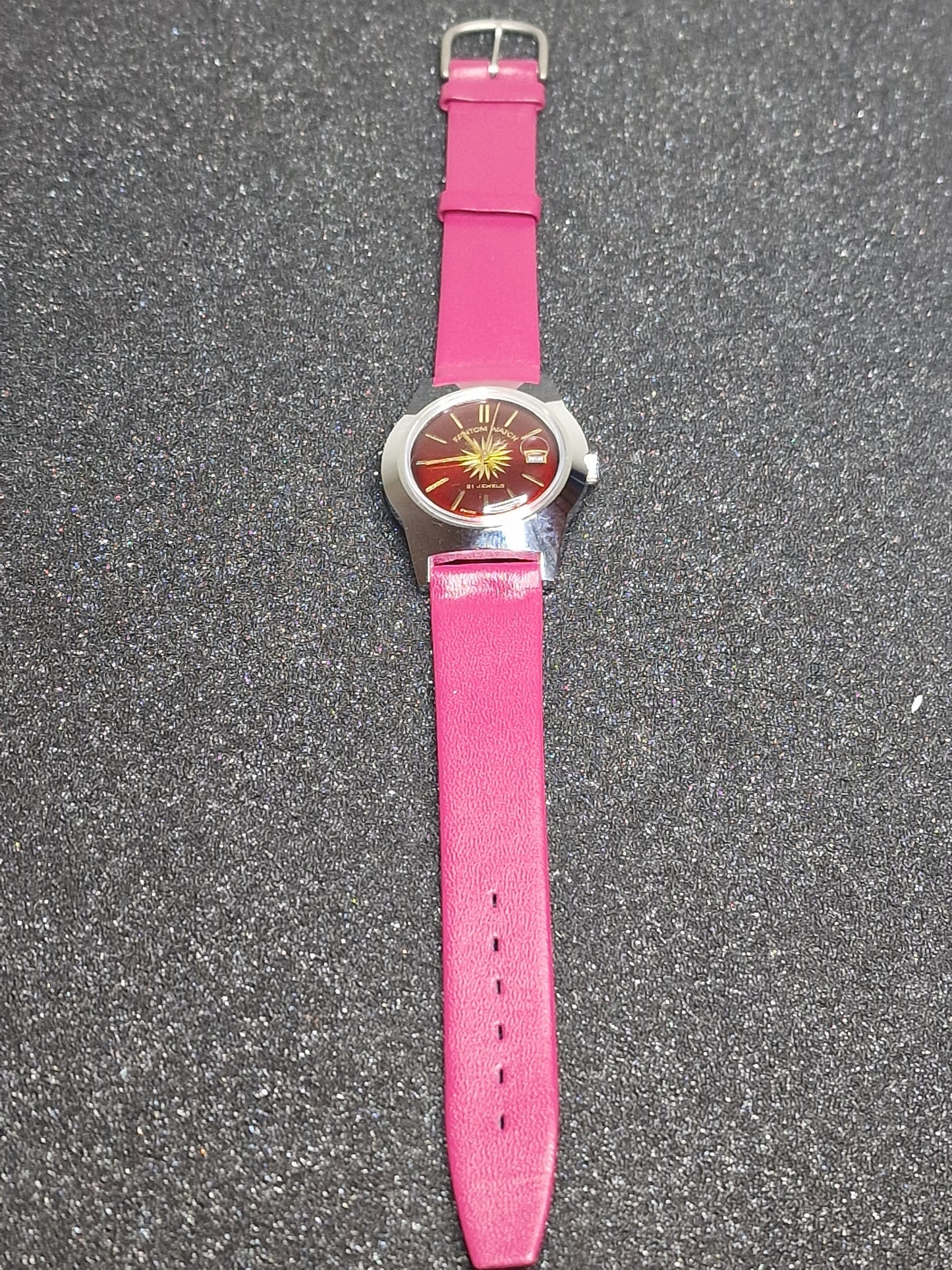 🕰️ Unworn Vintage Watch "FANTOM" – Swiss Made, Hand-Wound, 1960s or Older, Old Stock