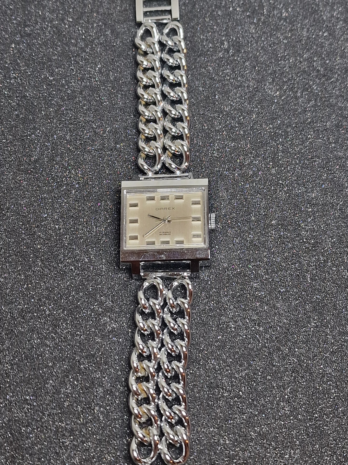🕰️ Unworn Vintage Watch "DIAREX" – Swiss Made, Hand-Wound, 60s/70s, Steel Case, 40mm