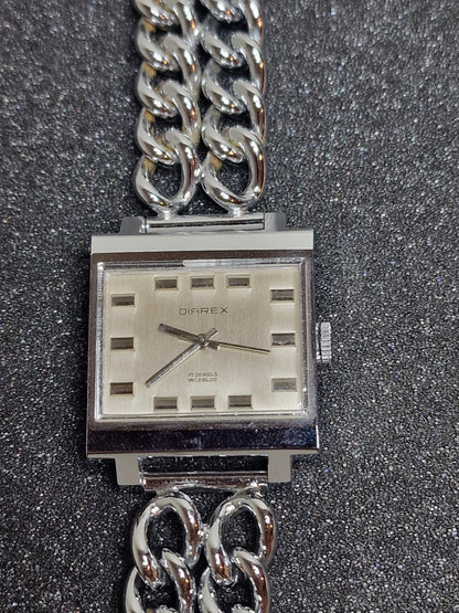 🕰️ Unworn Vintage Watch "DIAREX" – Swiss Made, Hand-Wound, 60s/70s, Steel Case, 40mm