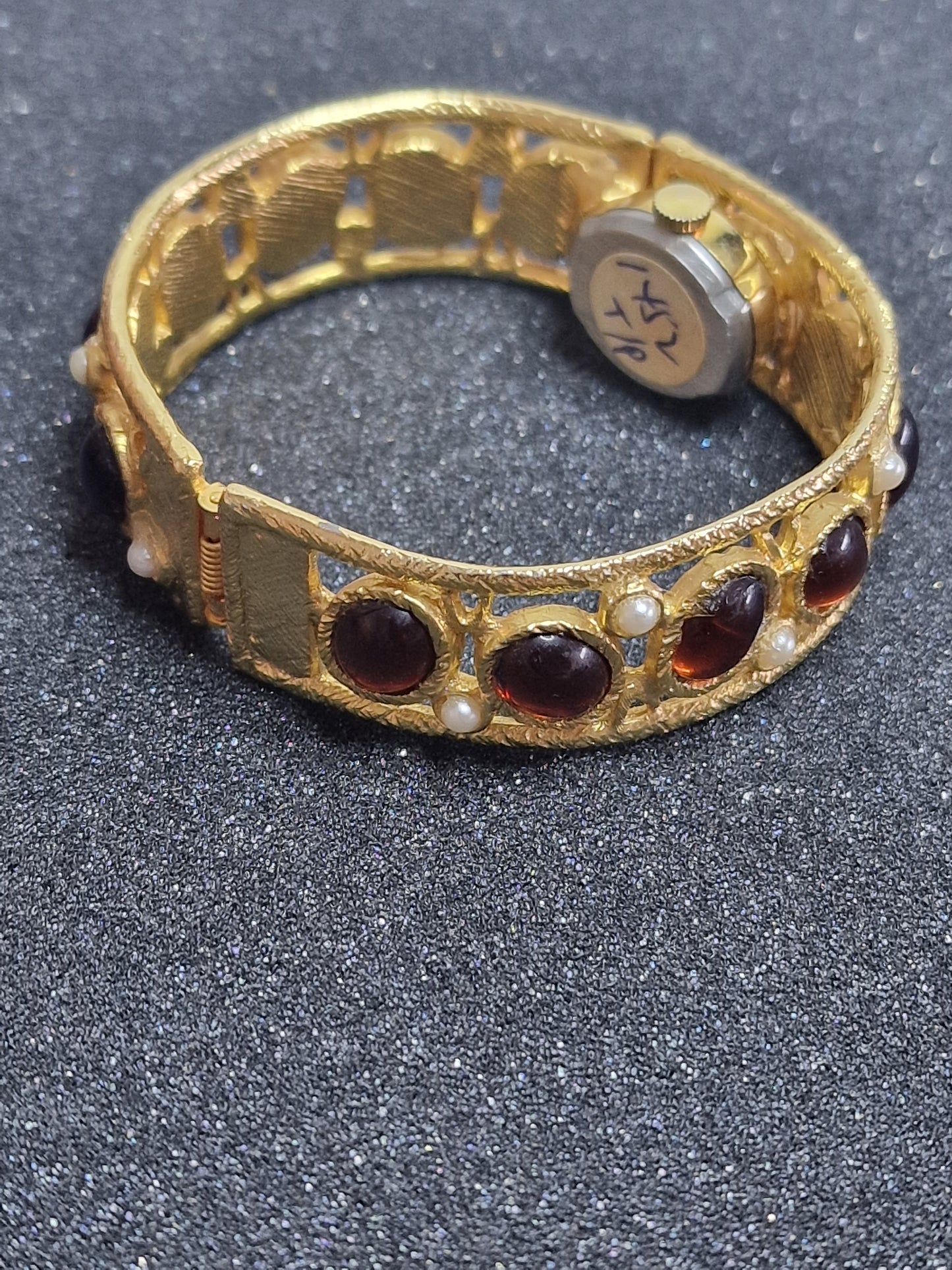 💎 Unworn Vintage Ladies' Clasp Watch "HUDSON De Luxe" – Swiss Made, Hand-Wound, 1970s