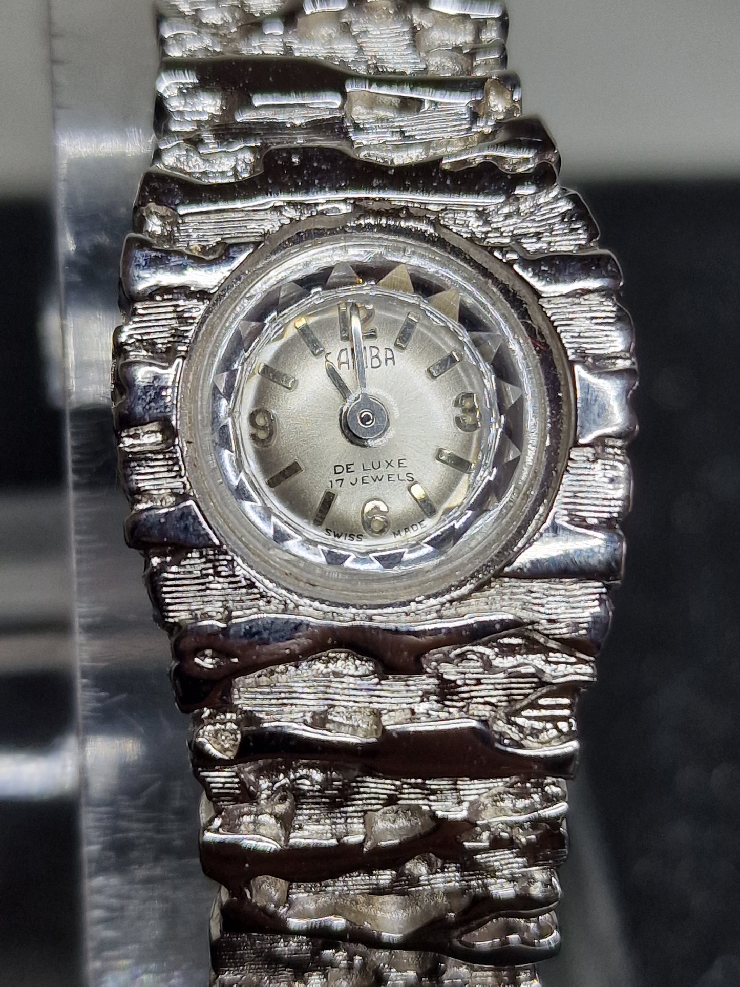 💎 Unworn Vintage Ladies' Clasp Watch "SAMBA" – Swiss Made, Hand-Wound, Late 1970s