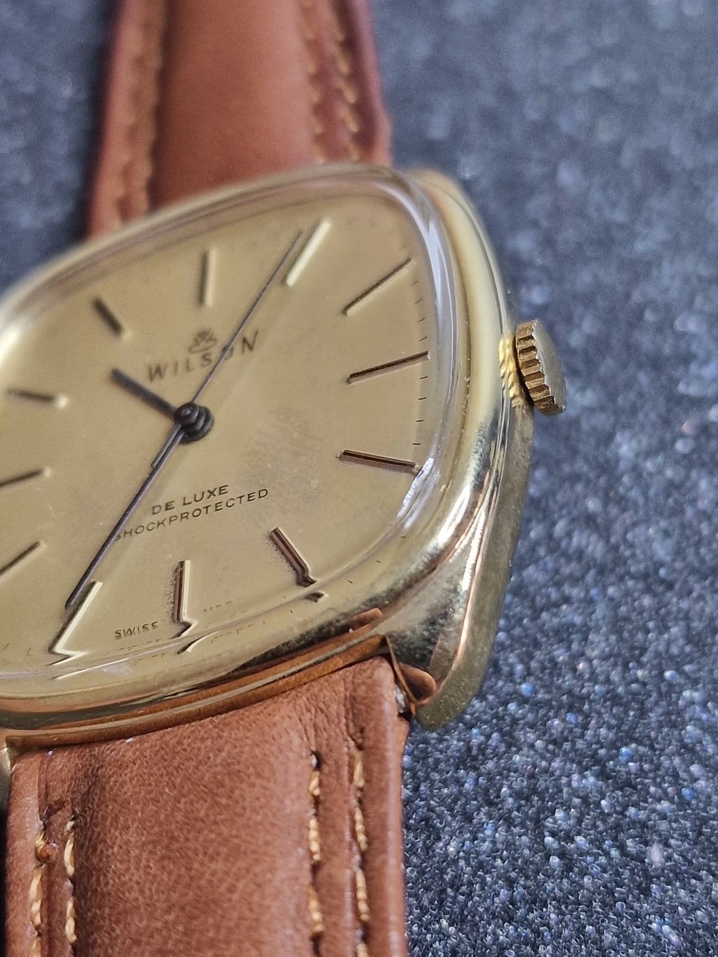 🕰️ Unworn Vintage Watch "WILSON" – Swiss Made, Hand-Wound, 1960s, Old Stock