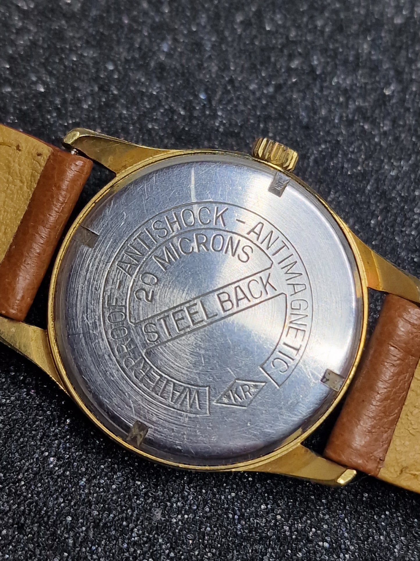 🕰️ Vintage Watch "Timonova" – 50s/60s, Hand-Wound, 20 Micron Gold-Plated, Tested