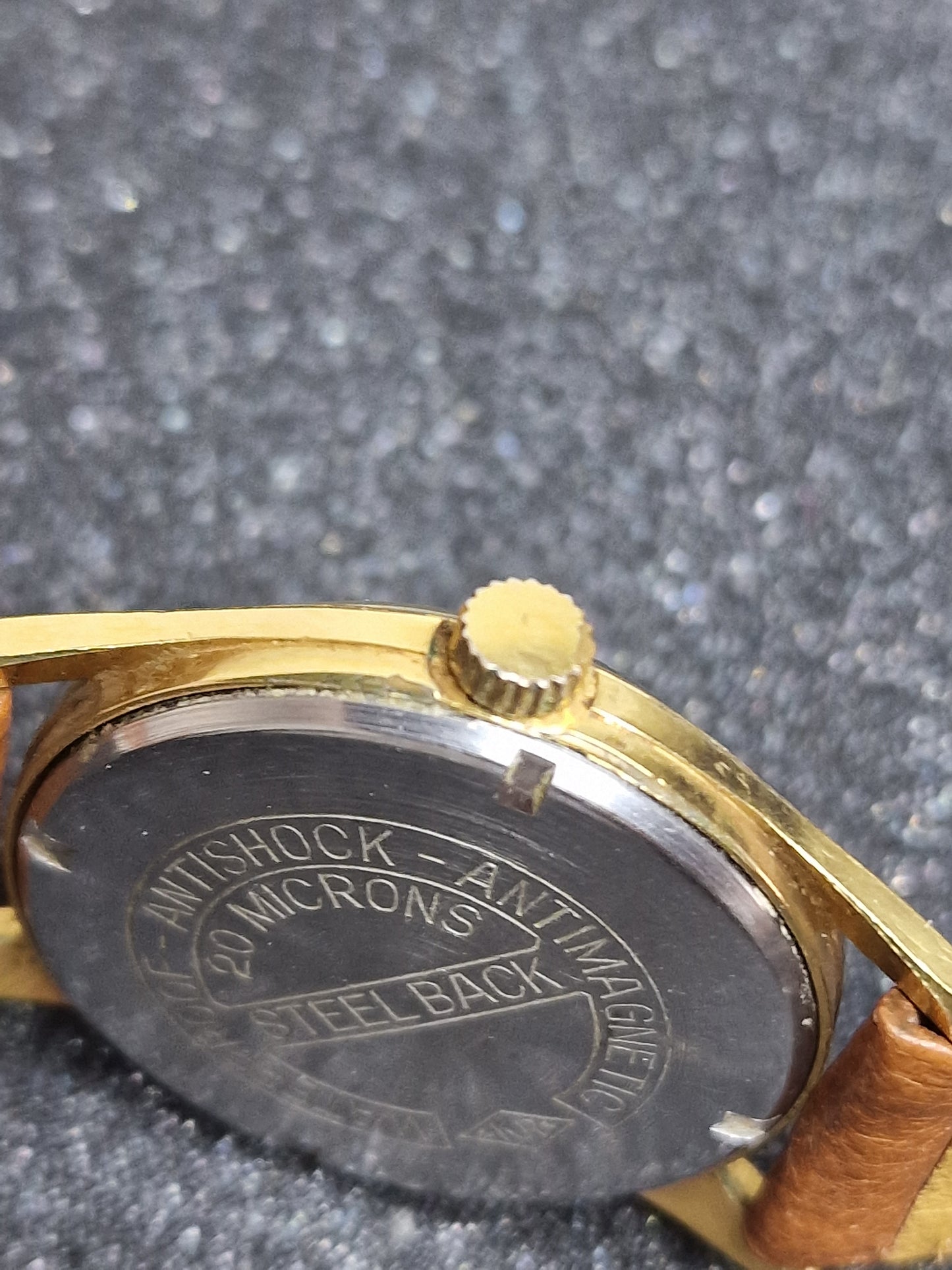 🕰️ Vintage Watch "Timonova" – 50s/60s, Hand-Wound, 20 Micron Gold-Plated, Tested