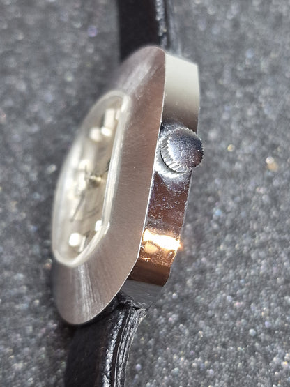 🕰️ Unworn Vintage Men’s Watch "F.H.B" – Swiss Made, Hand-Wound, 1960s/70s, Steel Case