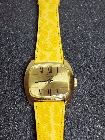 🕰️ Unworn Vintage Watch "TIANO" – Swiss Made for Japan, Hand-Wound, 80s/90s, Ultra Slim