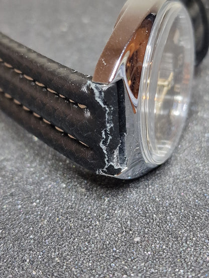 🕰️ Unworn Vintage Men’s Watch "Cruzeiral De Luxe" – Swiss Made, Hand-Wound, 70s/80s, Faceted Crystal