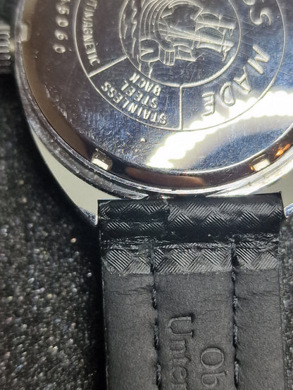 🕰️ Unworn Vintage Men’s Watch "Cruzeiral De Luxe" – Swiss Made, Hand-Wound, 70s/80s, Faceted Crystal
