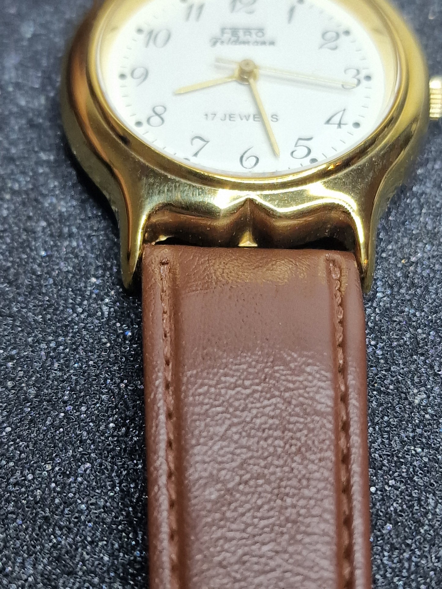 🕰️ Unworn Vintage Watch "FERO-Feldmann" – Swiss Made, Hand-Wound, 70s/80s, Ultra-Slim Design