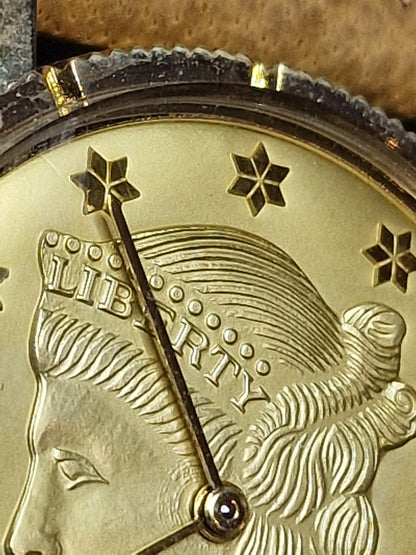 🕰️ Unworn Vintage Watch "DIAREX" – Swiss Made, Hand-Wound, 1970s, Liberty Dial