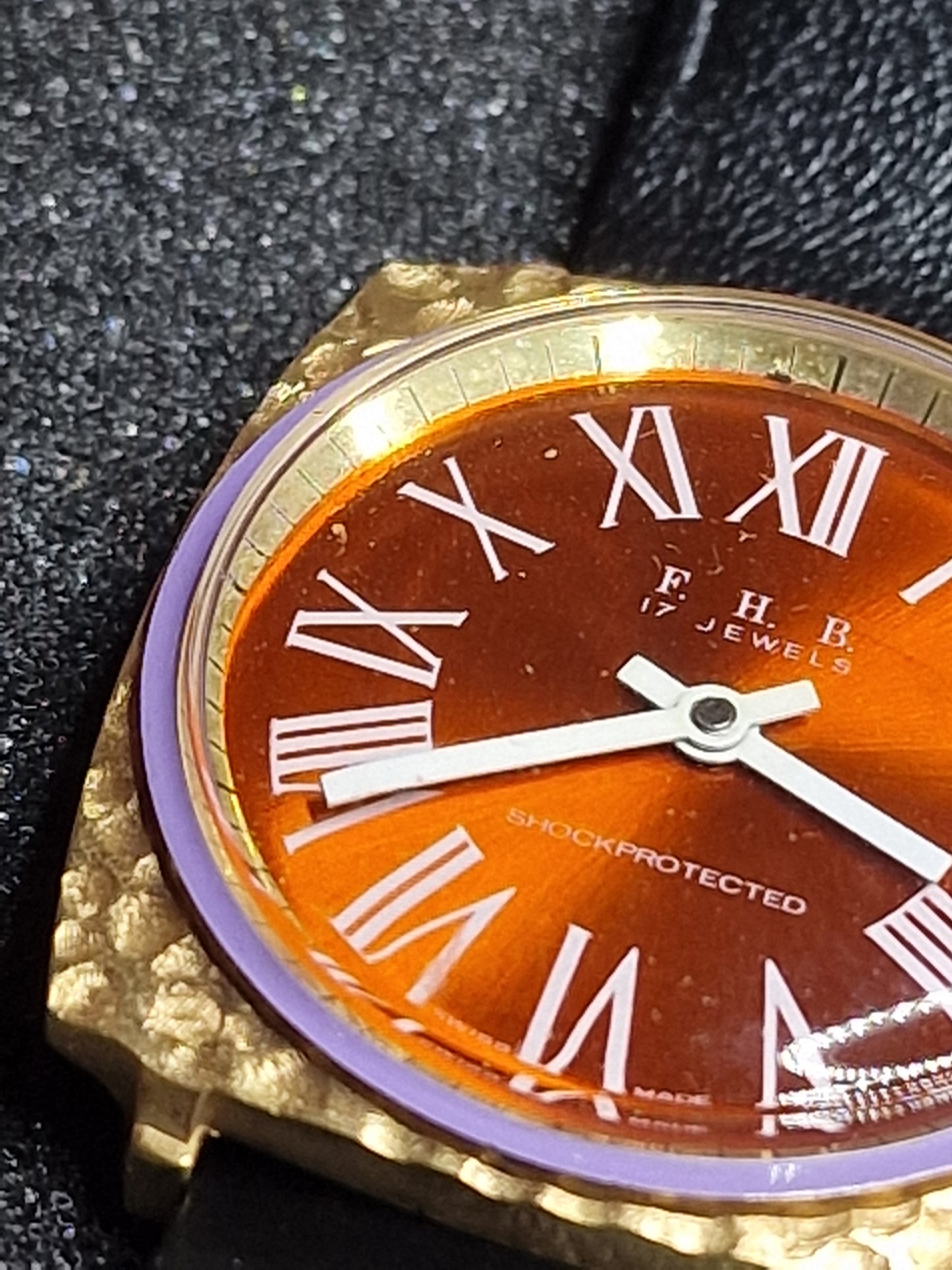 💎 Unworn Vintage Ladies' Watch "F.H.B." – Swiss Made, Hand-Wound, 1970s, Rare Piece