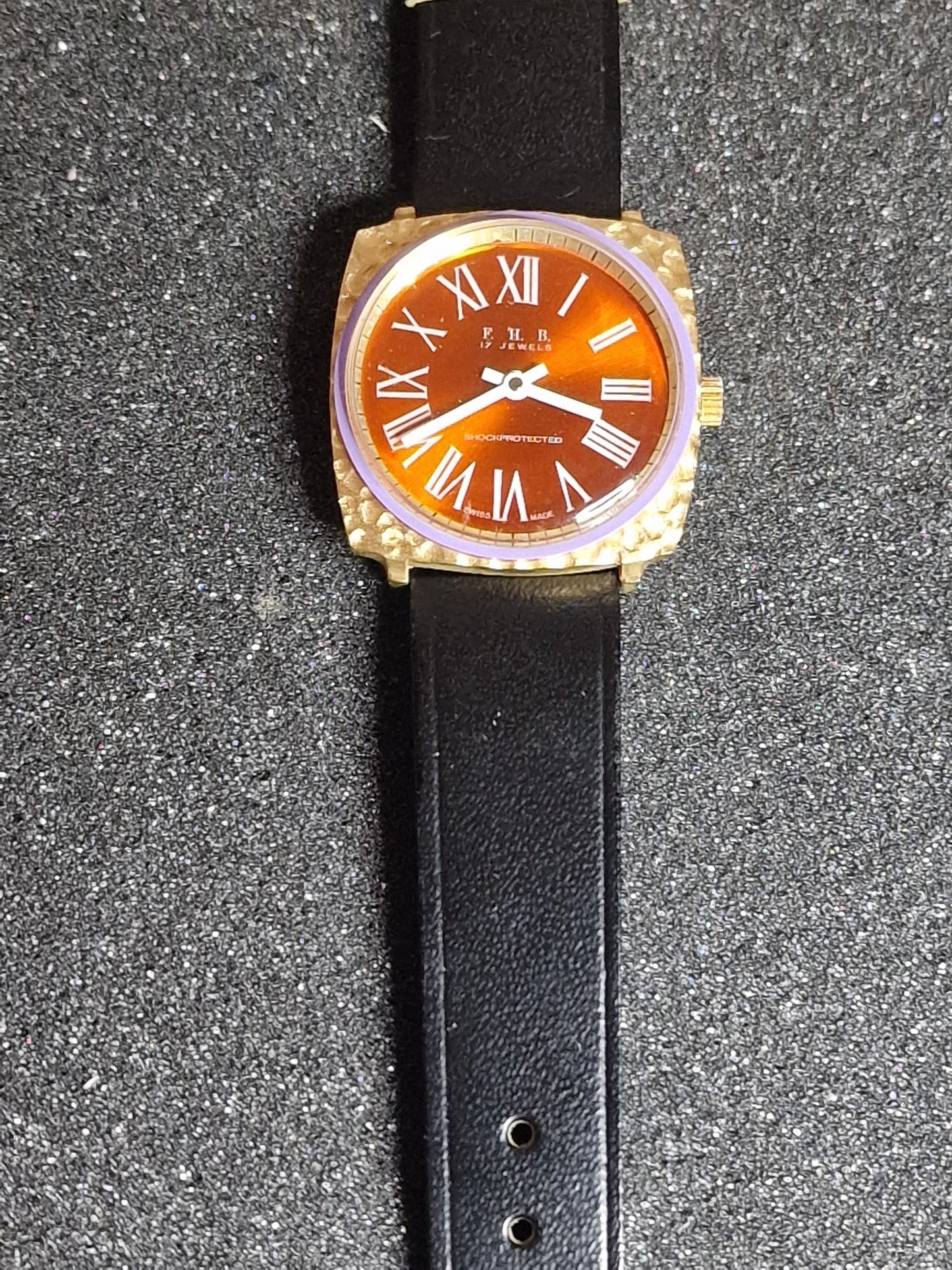 💎 Unworn Vintage Ladies' Watch "F.H.B." – Swiss Made, Hand-Wound, 1970s, Rare Piece