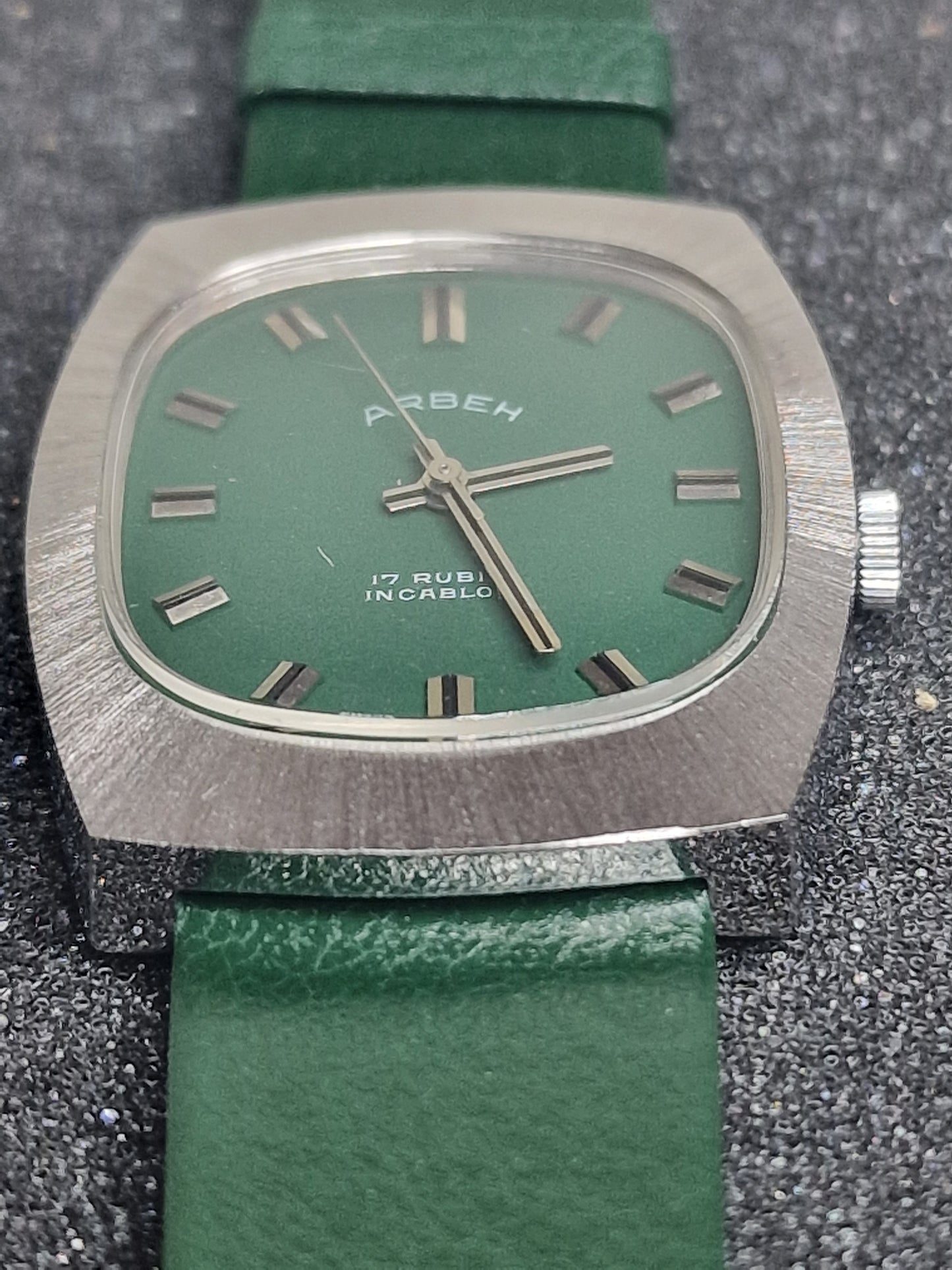 🕰️ Unworn Vintage Watch "ARBEH" – Swiss Made, Hand-Wound, 60s/70s, Ultra-Slim Design