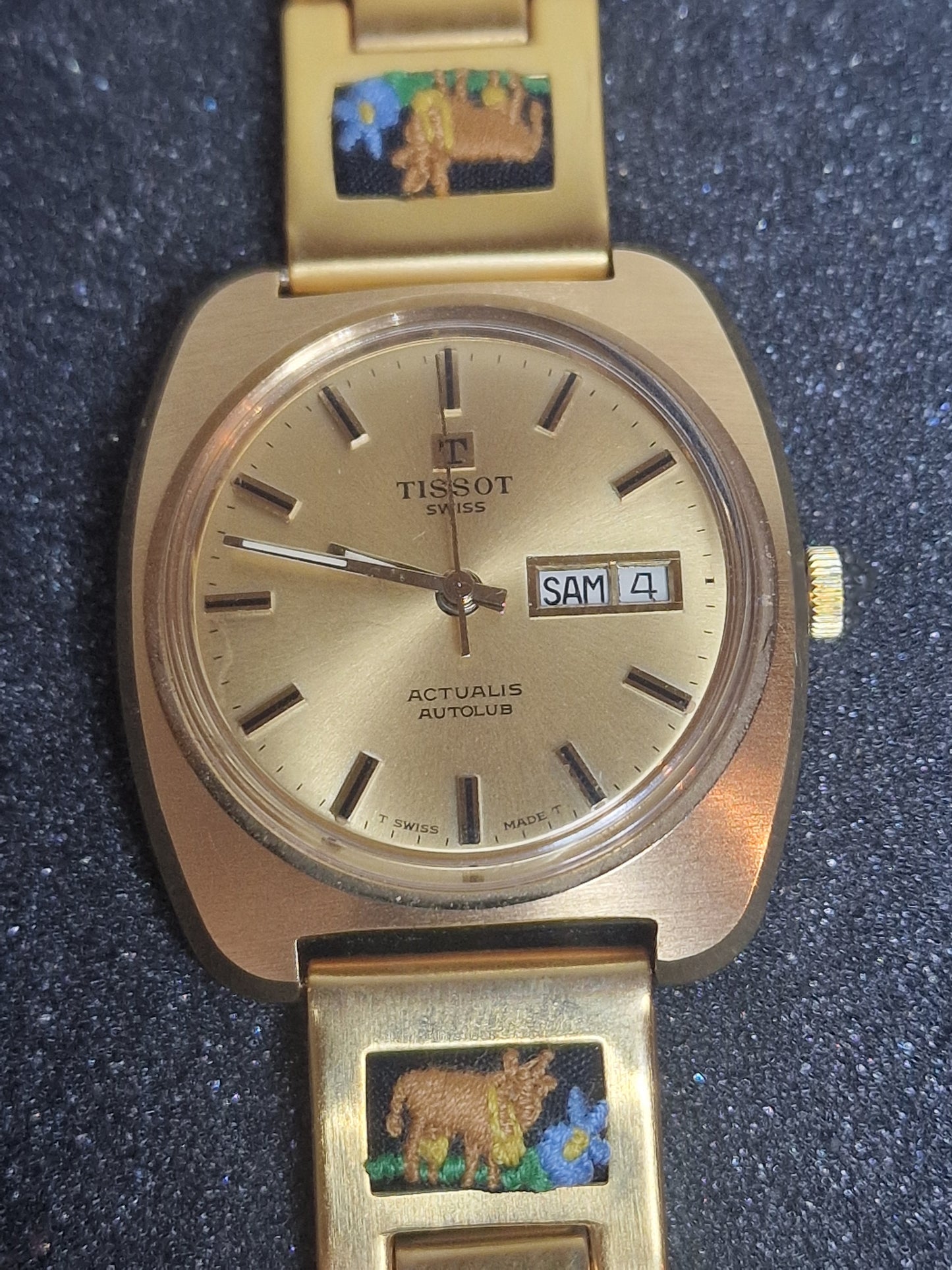 ⭐ Unworn Vintage TISSOT Actualis Autolub – Swiss Made, Hand-Wound, 1960s, Old Stock