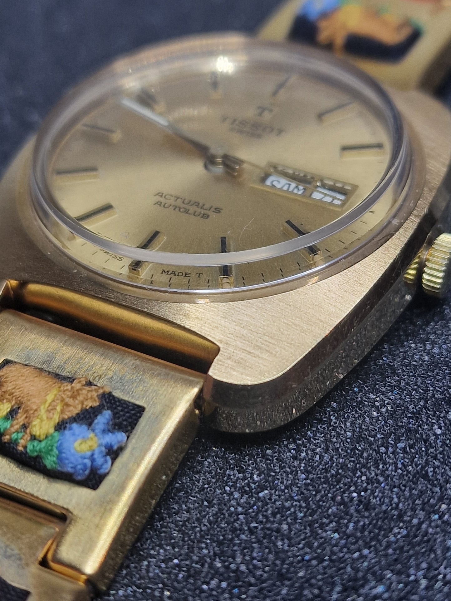 ⭐ Unworn Vintage TISSOT Actualis Autolub – Swiss Made, Hand-Wound, 1960s, Old Stock