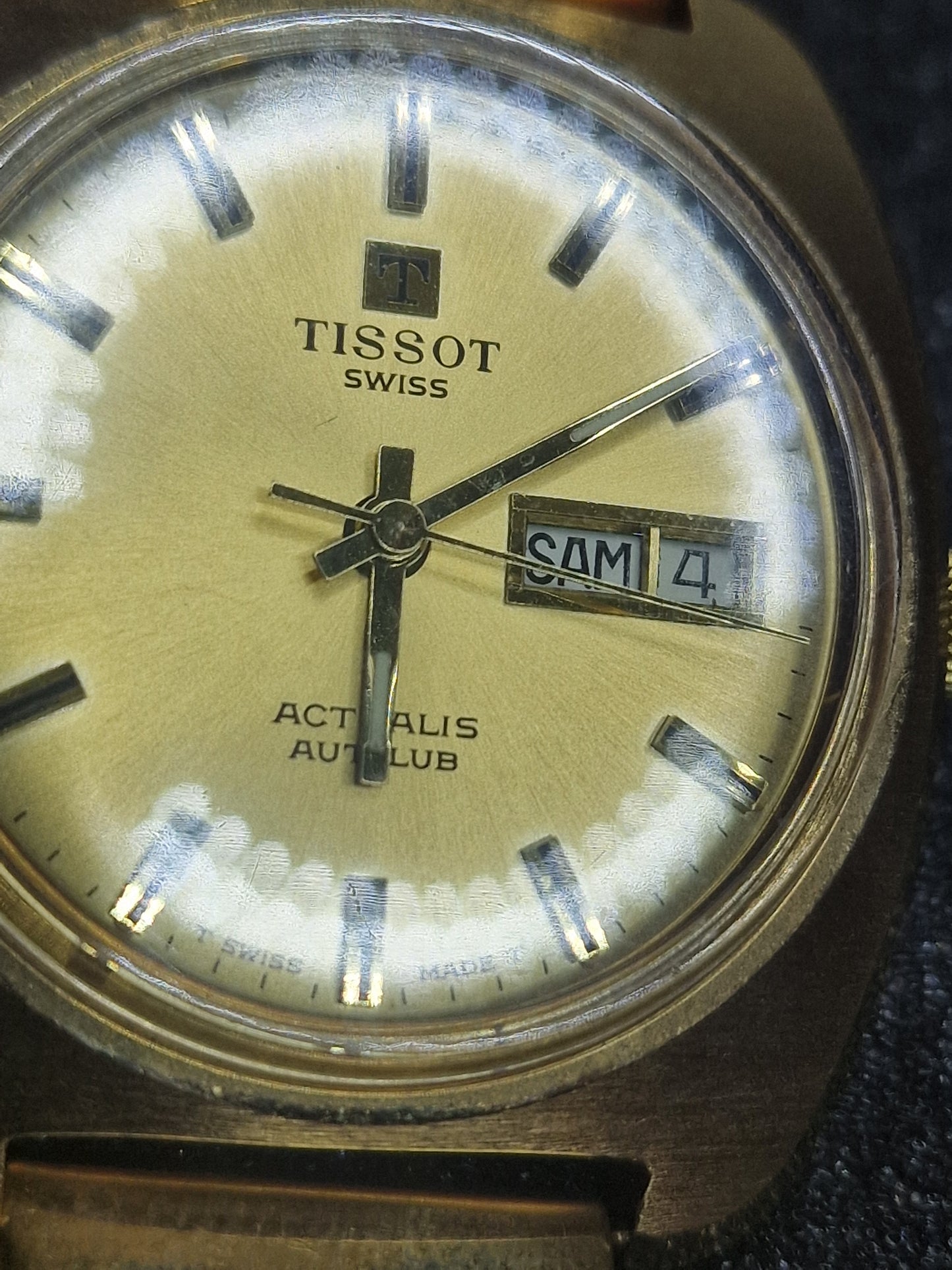 ⭐ Unworn Vintage TISSOT Actualis Autolub – Swiss Made, Hand-Wound, 1960s, Old Stock
