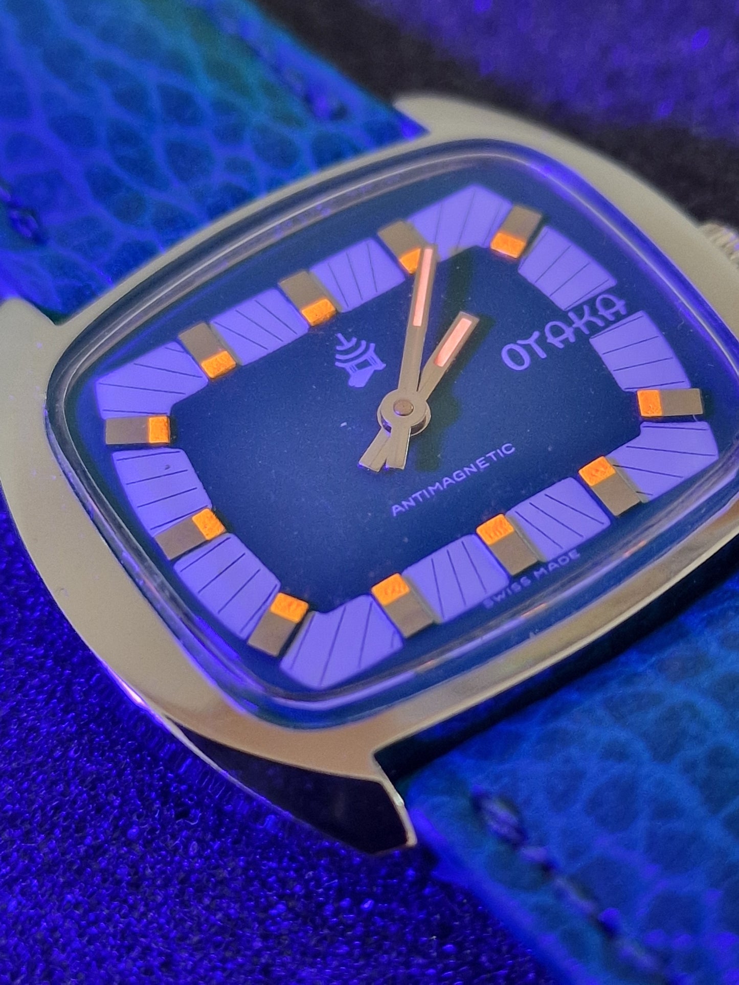 🕰️ Unworn Vintage Watch "OTAKA" – Swiss Made for Japan, Hand-Wound, 1970s, Ultra Slim