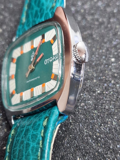 🕰️ Unworn Vintage Watch "OTAKA" – Swiss Made for Japan, Hand-Wound, 1970s, Ultra Slim