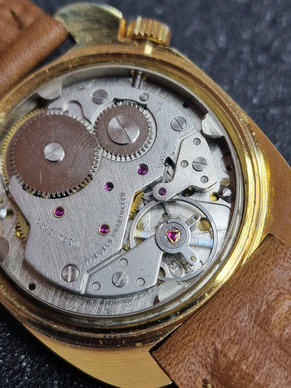 🕰️ Unworn Vintage Calendar Watch "KANDER" – Swiss Made, Hand-Wound, 60s/70s, Ultra Slim